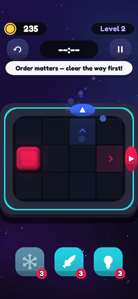 Nebula Blocks gameplay